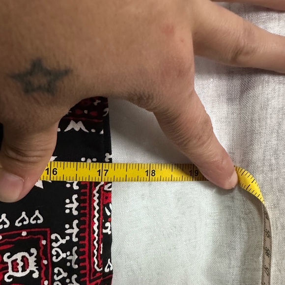 Pinup Couture Western Peasant Romper XL - Picture 5 of 10